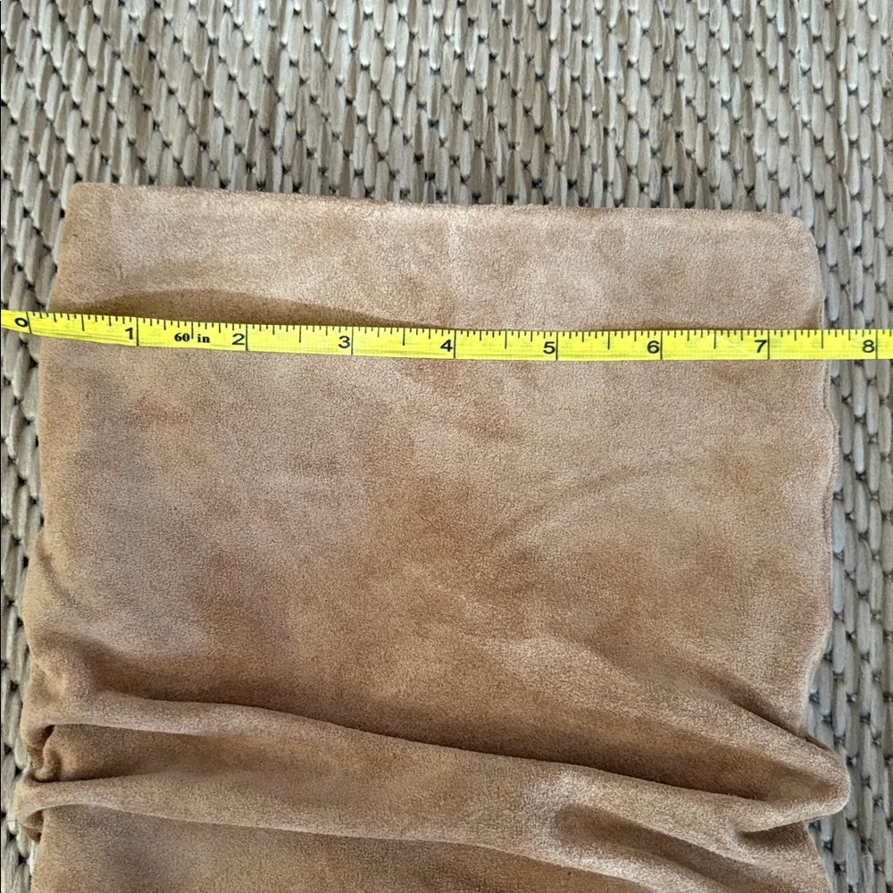 Michael Kors Camel Suede Pointed Toe Boots - Picture 10 of 10